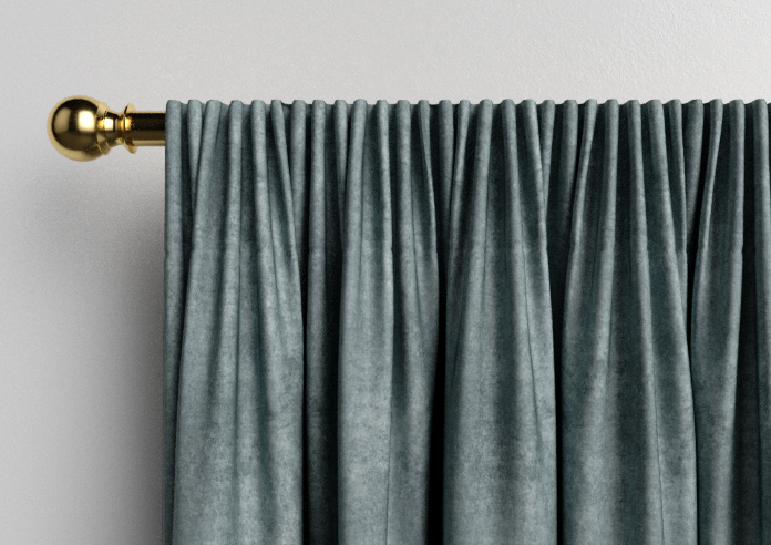 Florence Faux Suede, Mid Grey - Made to Measure Curtains - Image 9